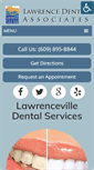 Mobile Screenshot of lawrencedental.com